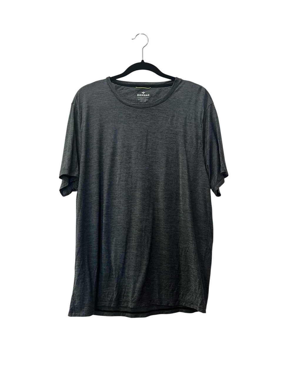 Bombas Charcoal Gray Short Sleeve Crew Tee